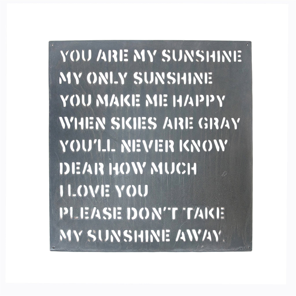 You Are My Sunshine Metal Sign - Windflower Market
