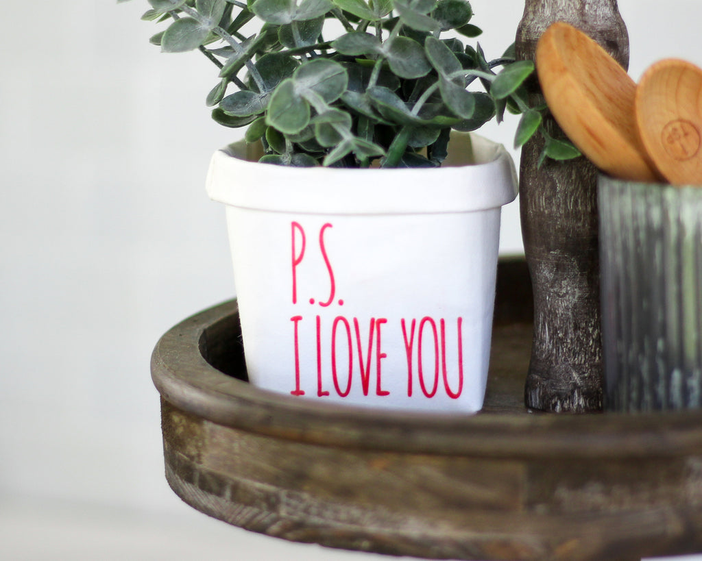 PS I Love You Tiered Tray Happy Pot™ - Windflower Market