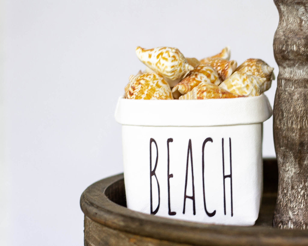 Beach Themed Tiered Tray Decor Happy Pot™ - Windflower Market