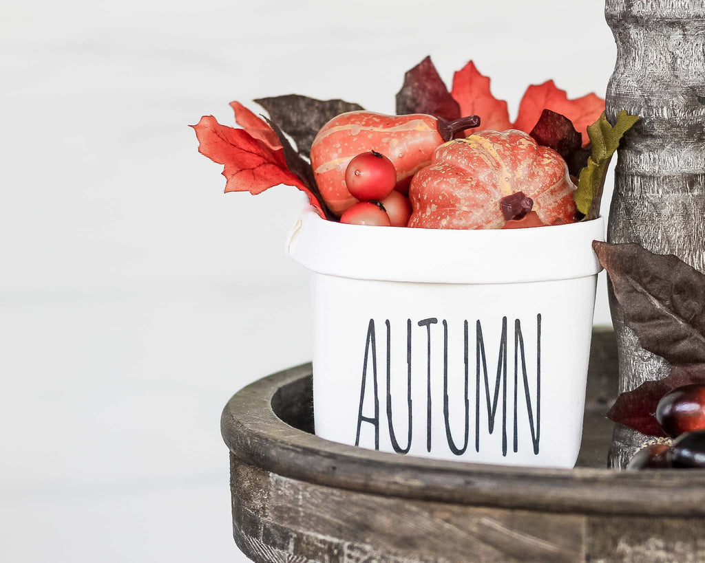Autumn Tiered Tray Decor Happy Pot™ - Windflower Market