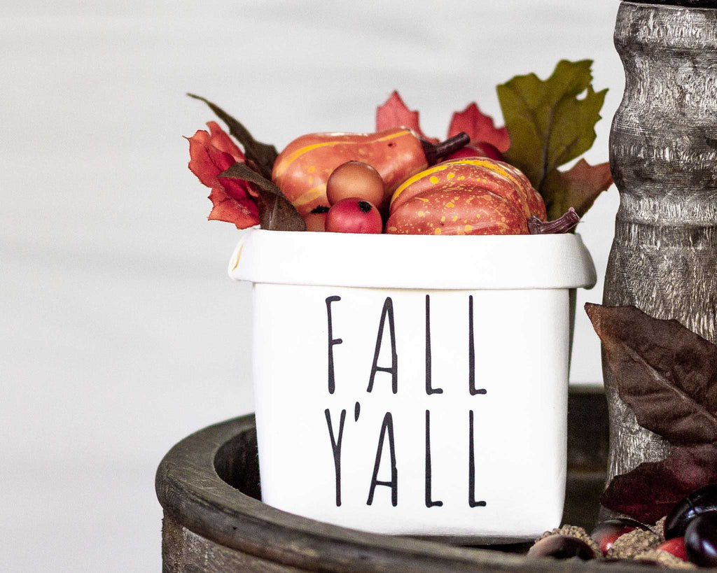 It's Fall Y'all Tiered Tray Decor Happy Pot™ - Windflower Market
