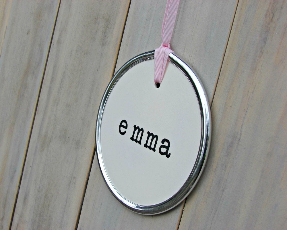 Personalized name tag sign Home - Windflower Market